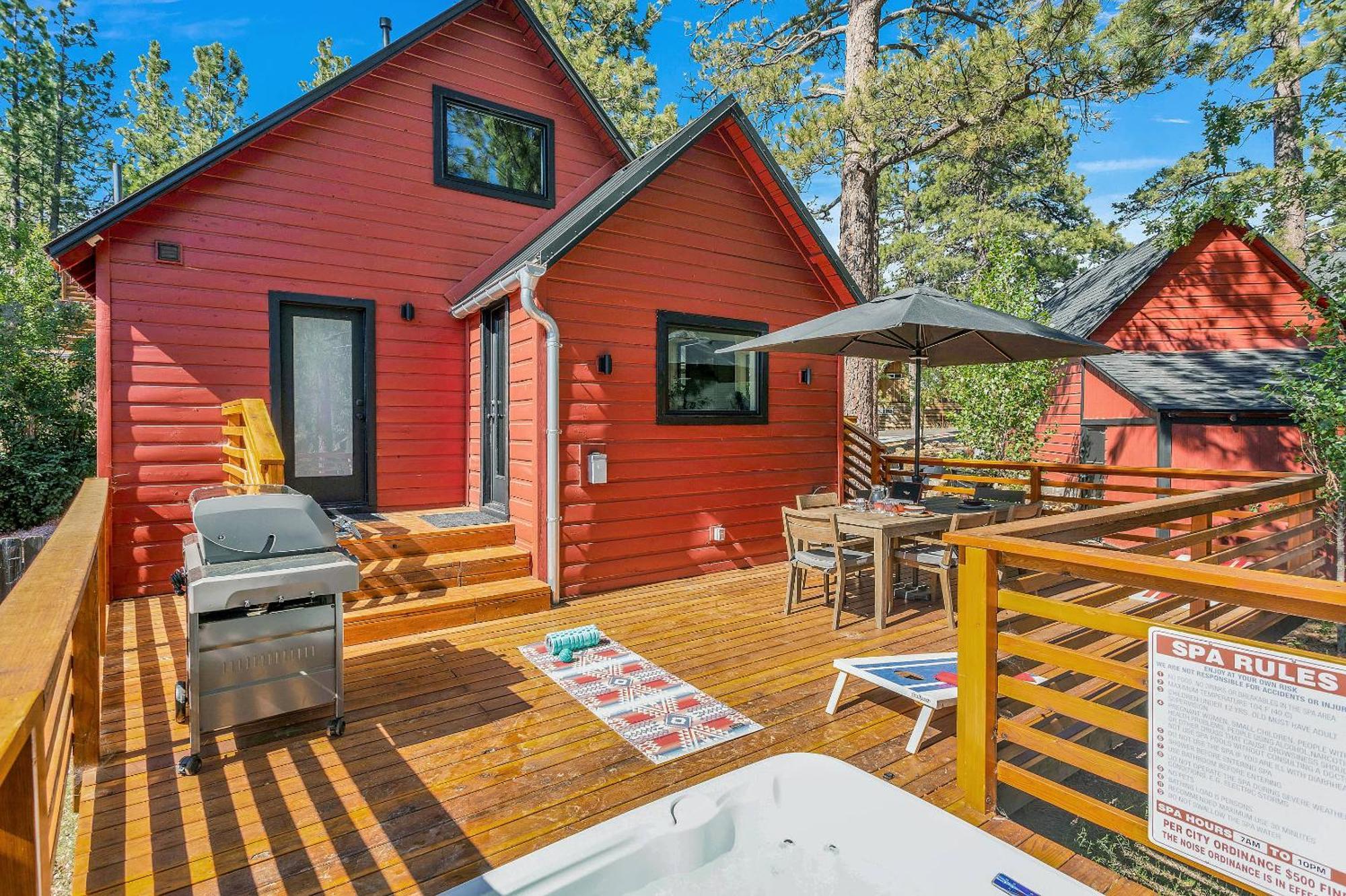 Sled-Ski Lakeside Village Cabin - Spa - Bbq - Firepit - Loft - Games Big Bear Lake Exterior photo